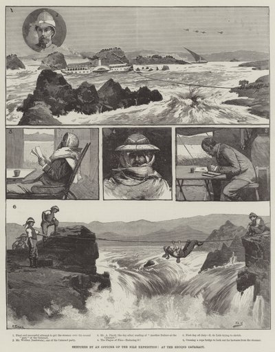 Sketches by an Officer of the Nile Expedition, at the Second Cataract by George L. Seymour